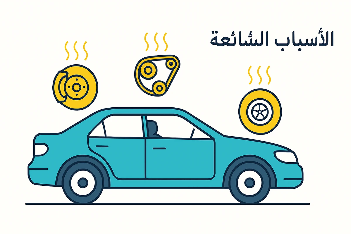 الأسباب الشائعة