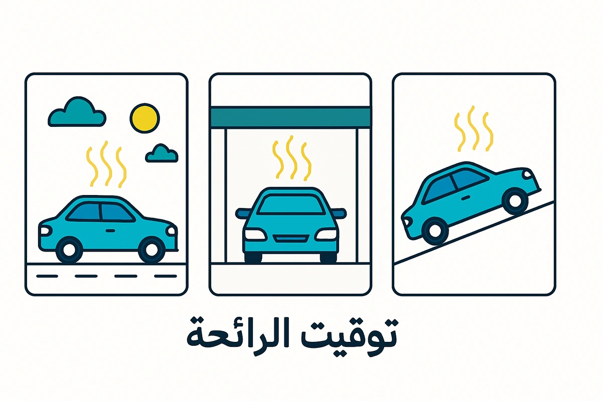 توقيت الرائحة