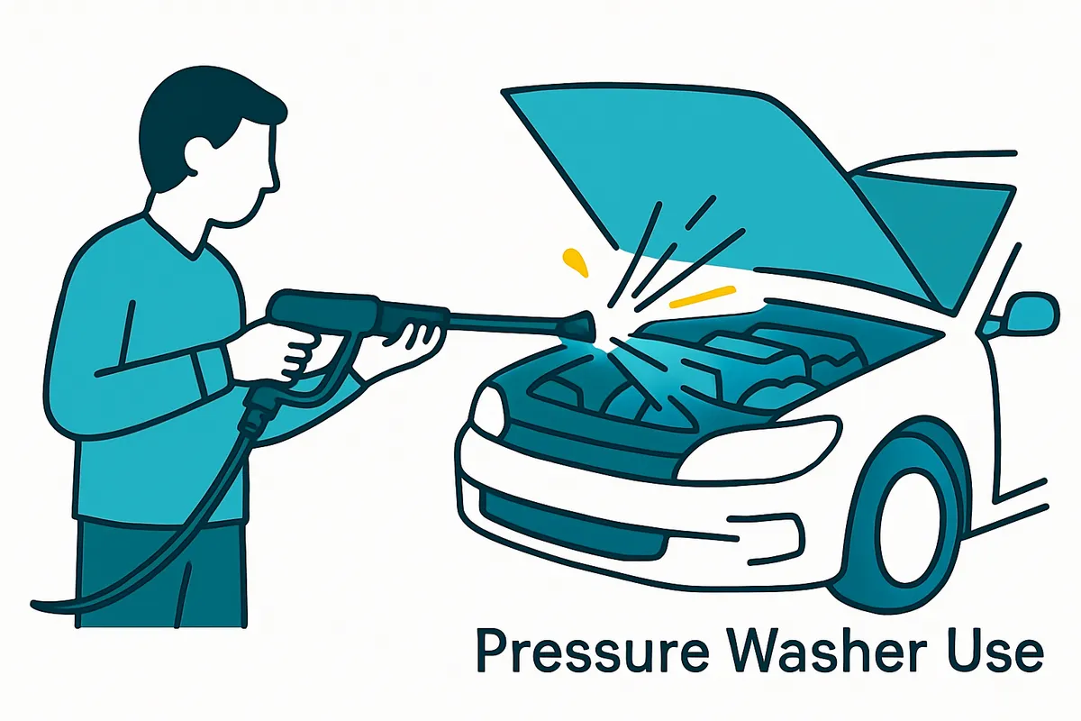 Pressure Washer Use